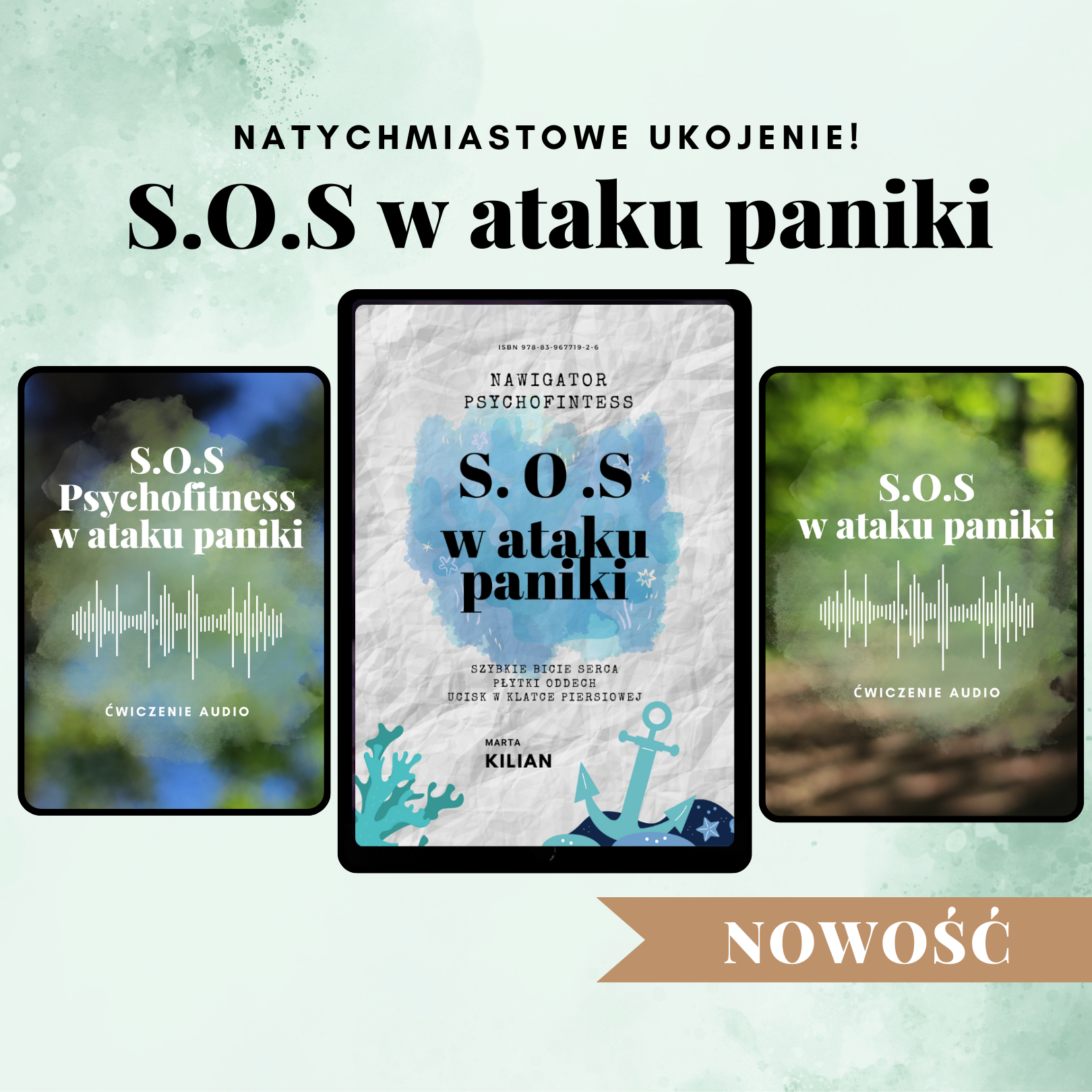 SO.O.S w ataku paniki, psychofitness, realne narzędzia na pomoc w ataku paniki